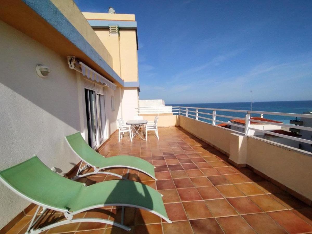 Precioso Atico Con Aire Acondicionado Y Piscina Apartman Peñíscola Kültér fotó