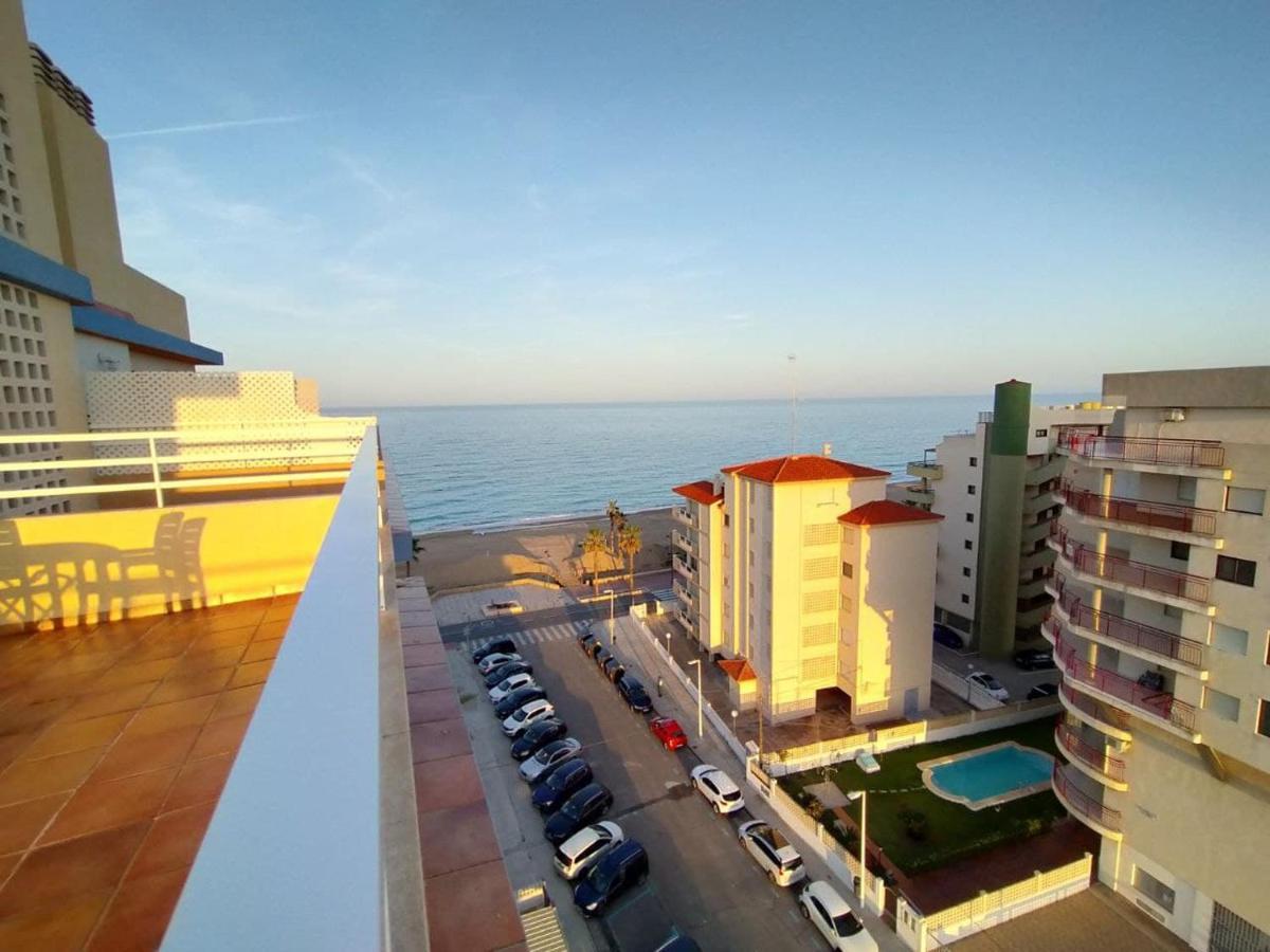 Precioso Atico Con Aire Acondicionado Y Piscina Apartman Peñíscola Kültér fotó
