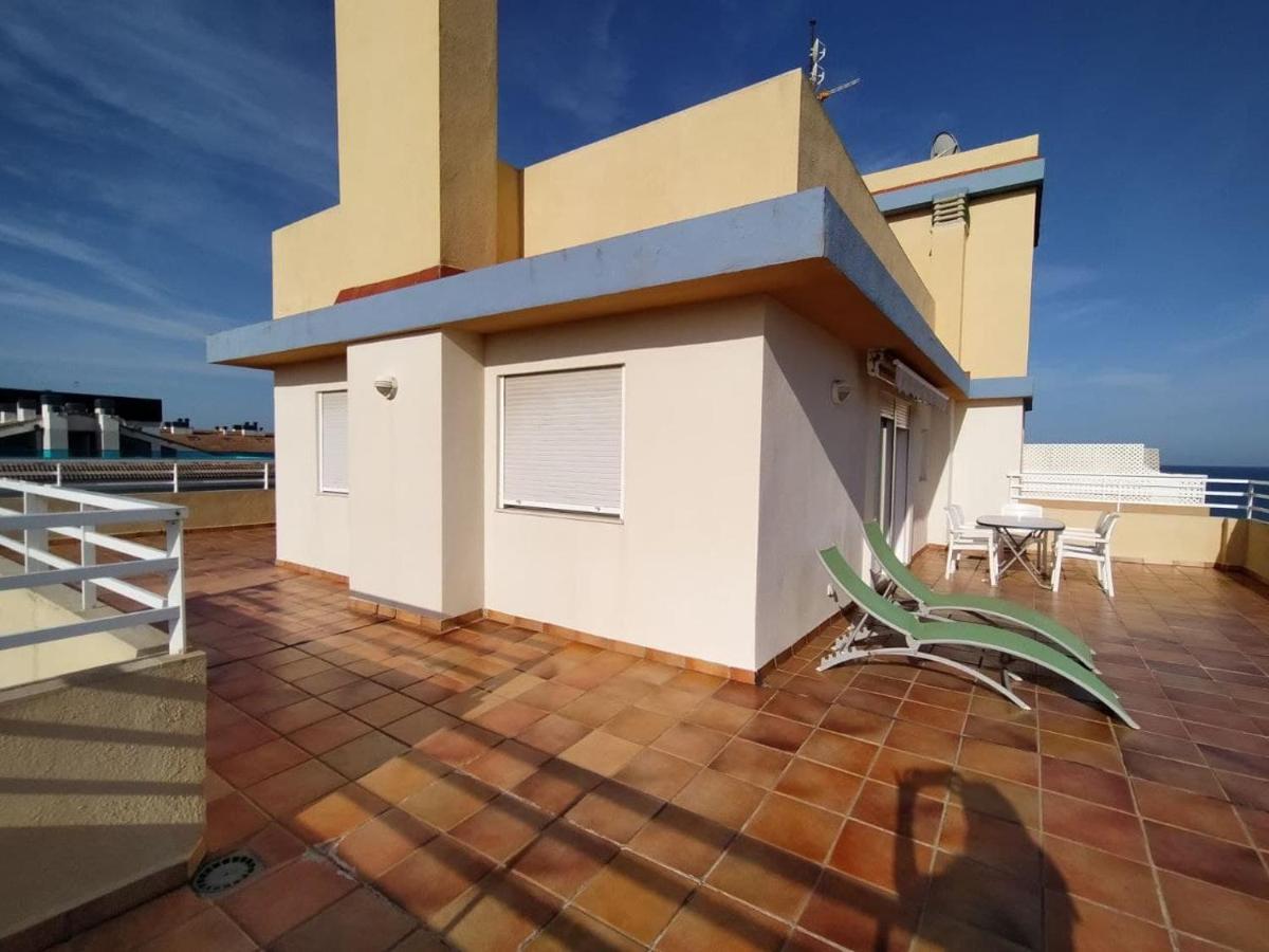 Precioso Atico Con Aire Acondicionado Y Piscina Apartman Peñíscola Kültér fotó
